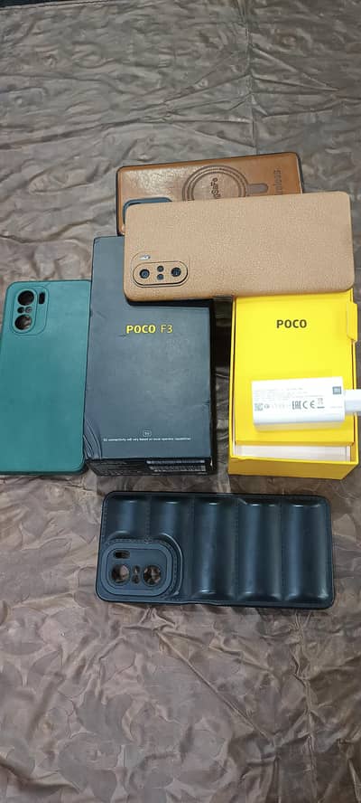 Xiaomi Poco F3 8gb ram 256 gb storage official pta approved with box