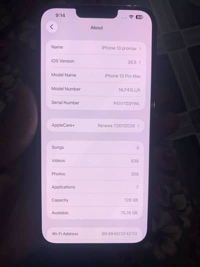 Apple iPhone 13 Pro Max