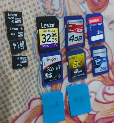 Lexar sandisk adata memory card & sd cards 12