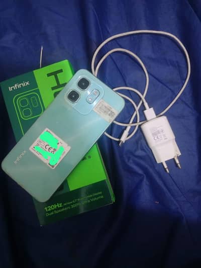 infinix hot 50i full box and charger 10 by 10 urgent sale