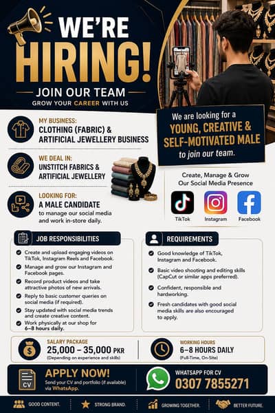 Social Media Content Creator