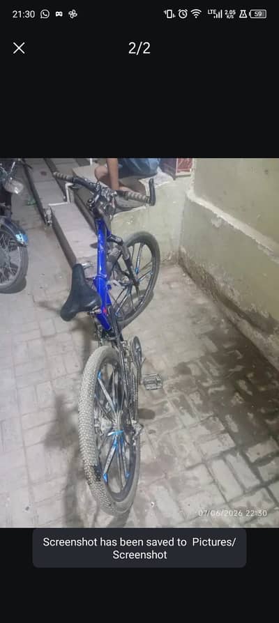 Foldable Multigear Imported Domestic Running bike