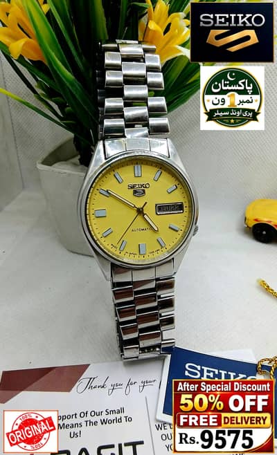 Seiko 5 Citizen Orient Automatic Pre-Owned watch Japan 03161737353