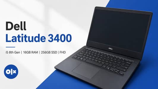 Dell Latitude 3400 | i5 8th Gen | 16GB RAM | 256GB SSD | FHD