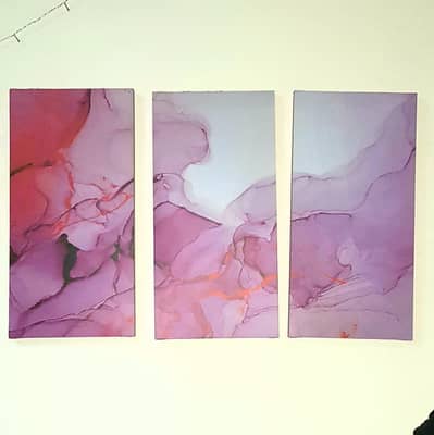 Set of three frames