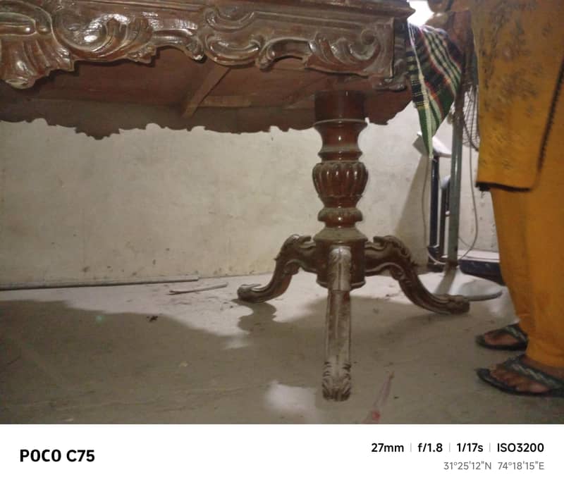6 chears or dining table 3