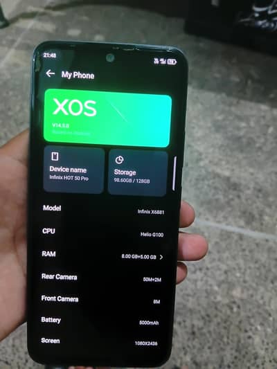 Infinix hot 50