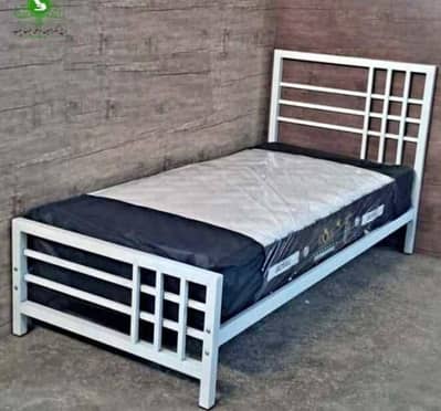 Single Bed//Iron single bed//Bed set//iron Furniture/03092056793