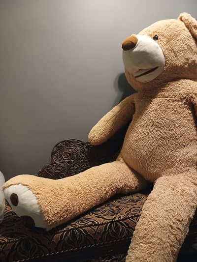 big size fluffy teddy bear