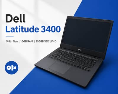 Dell Latitude 3400 | i5 8th Gen | 16GB RAM | 256GB SSD | FHD