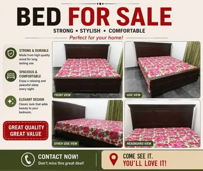 double bed In excellent condition