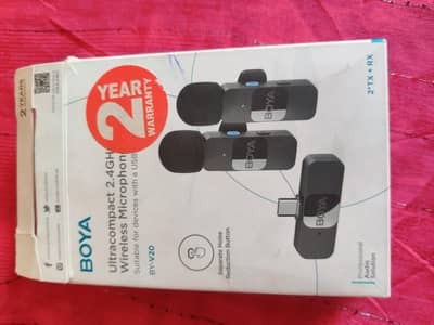 BOYA Ultracompact 2.4 GHz, Wireless Microphone