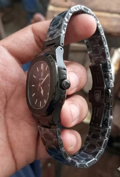 POEDGAR Luxury Men's Quatz wristwatch,