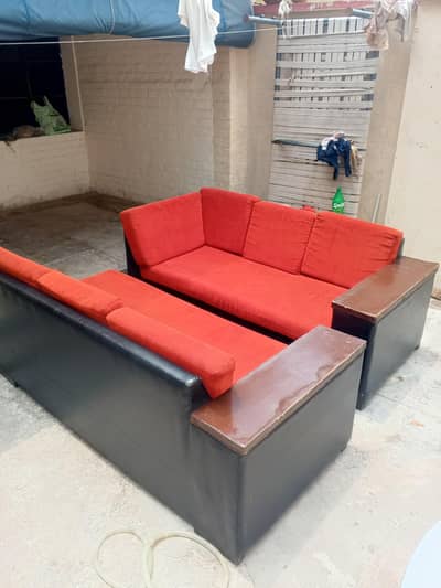 L shape sofa