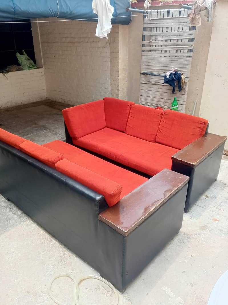 L shape sofa 0