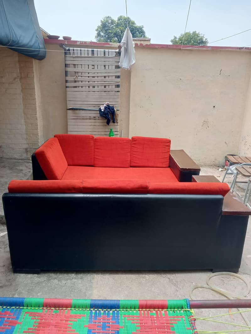 L shape sofa 1