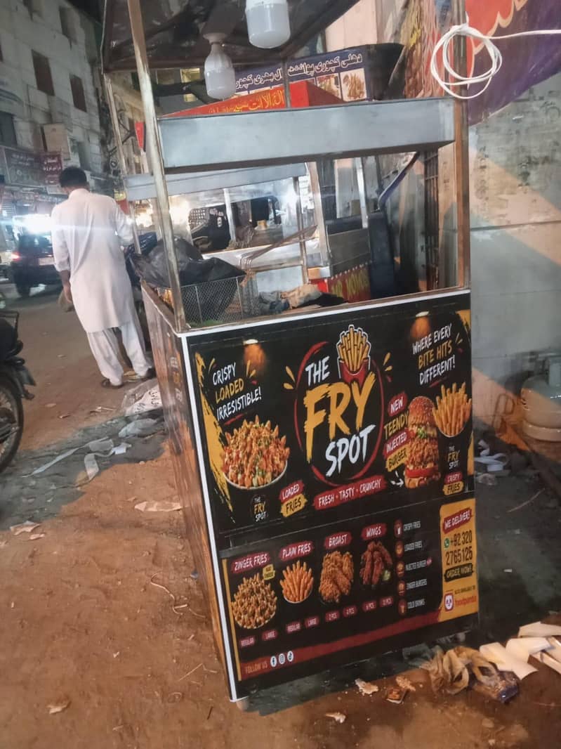 fries and fast food stall 1