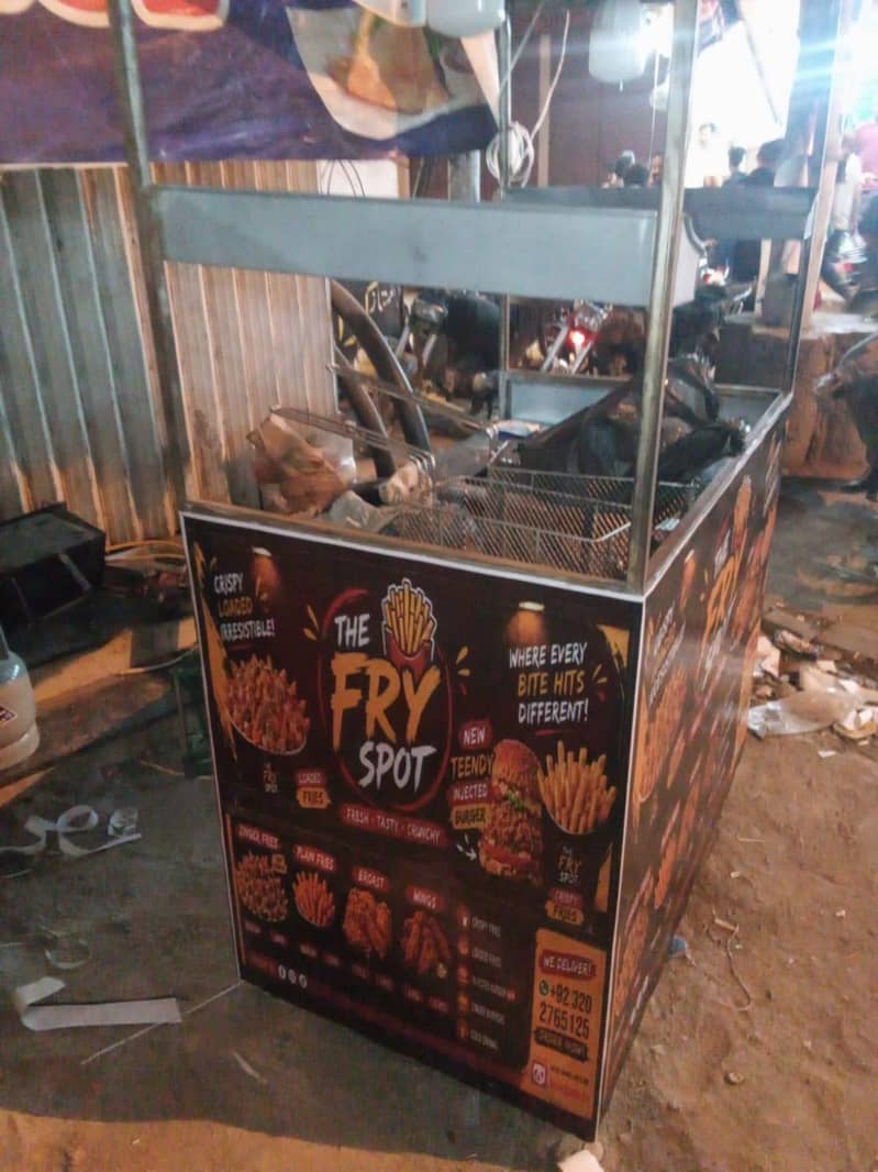 fries and fast food stall 2