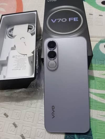 Vivo v70 fe 5G 12/256 Urgent Sale 10 Month Warranty Connect What S App