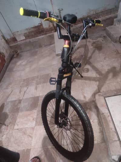 A Scott cycle rebuilt for comfortable ride