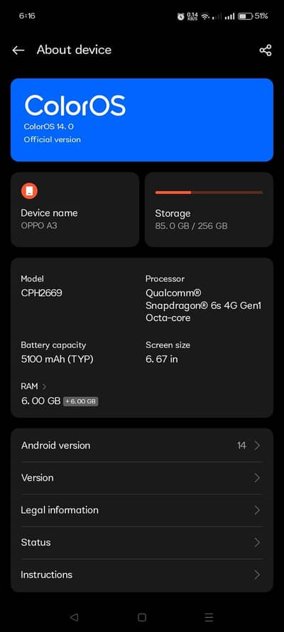 OPPO A3