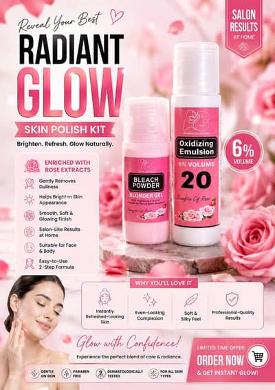 areesha Rose whitening skin Polish