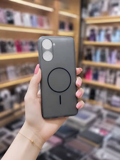 Vivo Y03 Back Cover - Shockproof - Frosted Matte Premium Soft TPU Sil