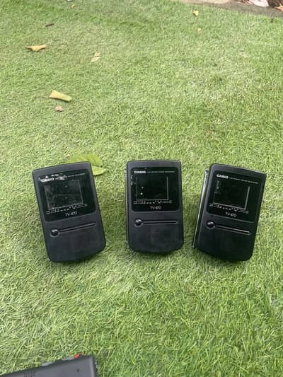1980s Vintage casio TV-470 Mini pocket TV