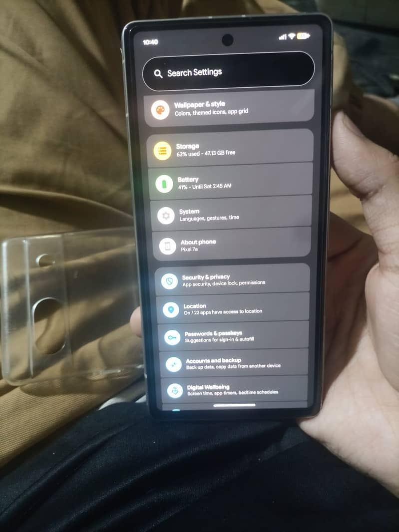 Google Pixel 7a 3
