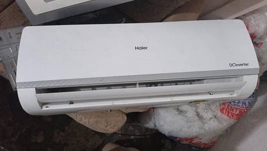 Haier DC Inverter 1 Ton Ac For Urgent Sale without any problem