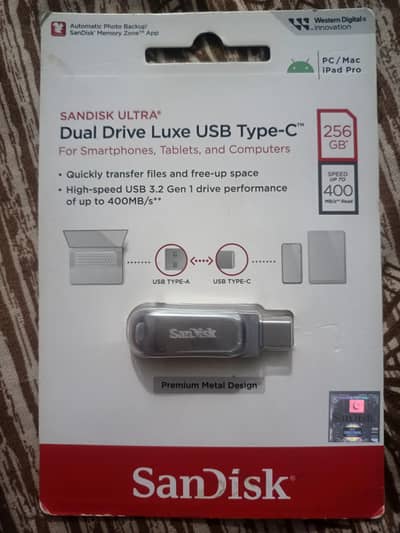 Sandisk Ultra Dual Drive Luxe USB Type-C