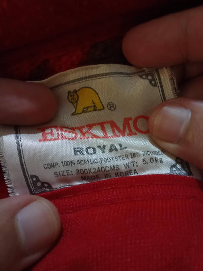 Imported Double Bed Thick Blanket 1