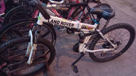 Land Rover G4 challenge folding mountain bicycle