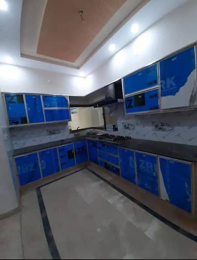 14 marla brand new furnshied ground protion for rent