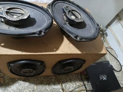 Speakers Subwoofer and amplifier