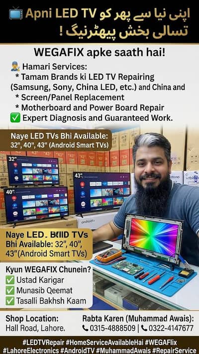 led service repair cantar