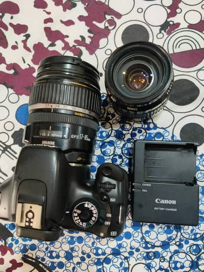canon 550d dslr camera 2 lenses 17-85mm