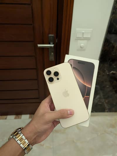 Apple iPhone 16 Pro Max NON PTA 256GB Desert Titanium