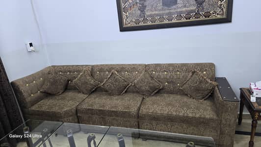 5 seater sofa L type