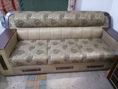 Almost New 5 Seater Sofa Set - 1 Year Used Only - 10/10 Condition