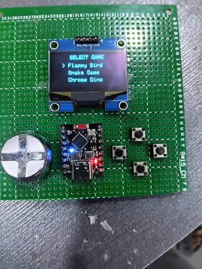 University Diy project Mini gaming console and can be programed