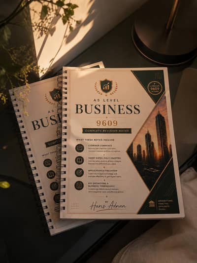 As Level Business 9609 Notes | Examiner Comments | CIE 2025-2027