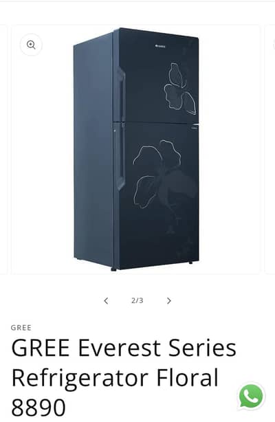 Gree refrigerator 445 L full big size Model 8890