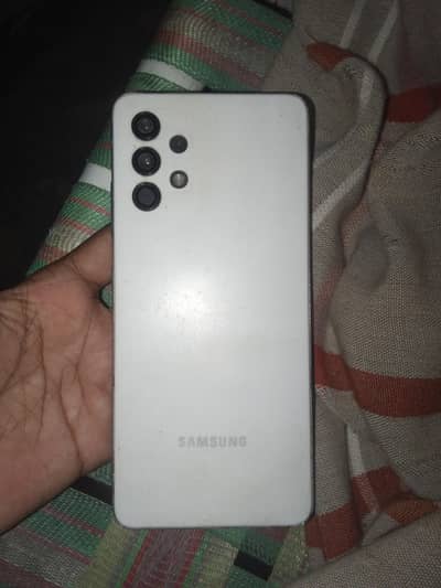 Samsung A32 All Ok Only Finger Fail Panel Original hy with box & cable