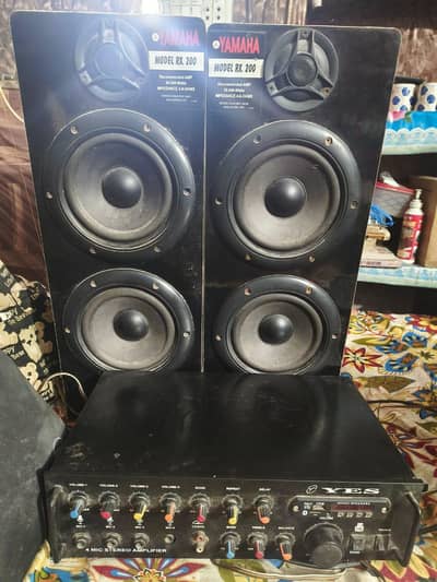 Speakers and Amplifier