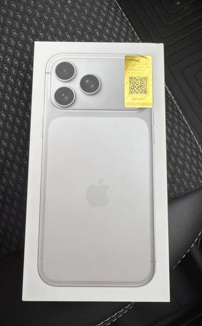 Apple iPhone 17 Pro Max Pta Approved Box Pack
