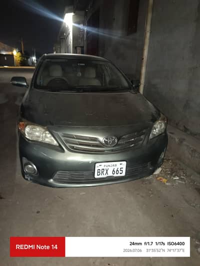 Toyota Corolla GLI 2011