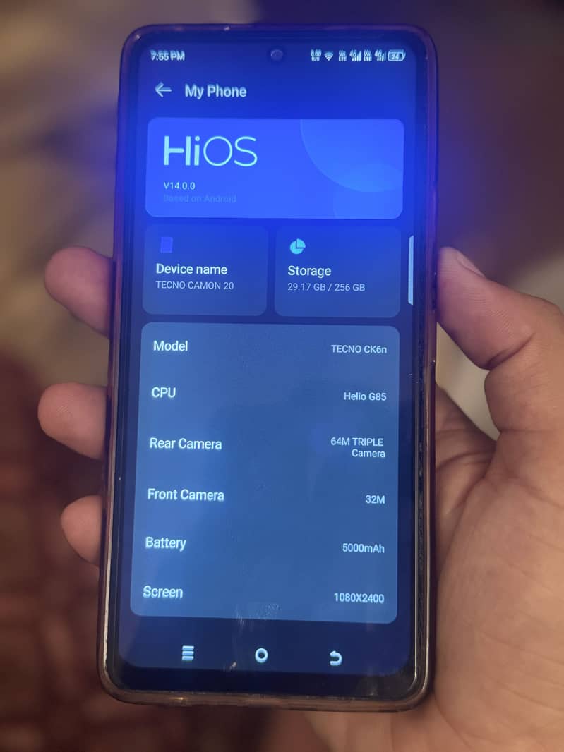 Tecno CAMON 20 4