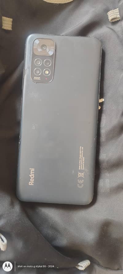 Xiaomi Redmi Note 11 4 /128 with only box cameras clear ni hai