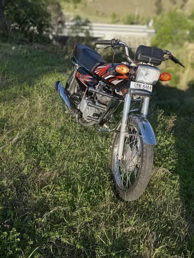 Honda cg 125 2017 model double Asasories